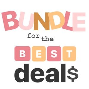 Bundle 2 or more items!!